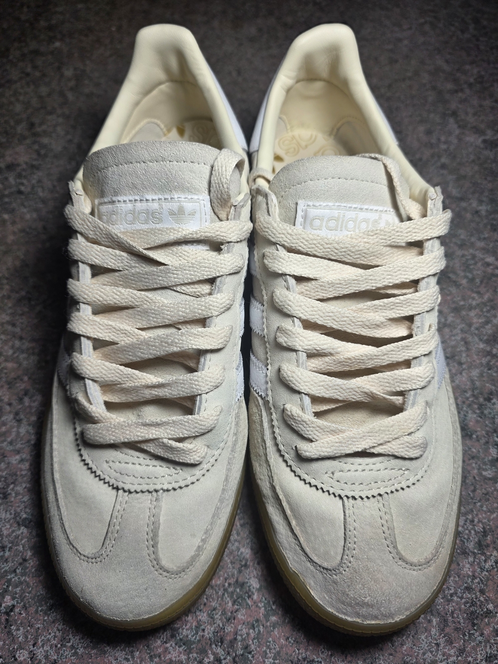 Adidas Men’s Suede Classic Trainer in Off-White - Picture 7 of 16